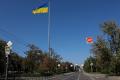 Військові встановили український прапор у звільненому Нововознесенському на півдні