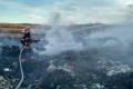 В Тернопольской области третьи сутки горит мусорный полигон