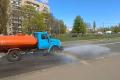 Ситуация с воздухом в Киеве улучшилась, но дорожники продолжают мыть улицы