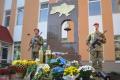 В Запорожье открыли памятный знак погибшим воинам 55-ой артбригады