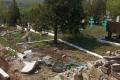 Боевики разрушили кладбище в Луганской области