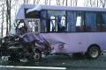 Во Львовской области автомобиль ВАЗ влетел в автобус, пятеро пострадавших