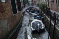 В Венеции знаменитые каналы превратились в лужи