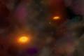 Астрономы нашли две сливающие черные дыры