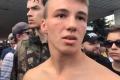 В Киеве силовики избивали националистов и обзывали их 