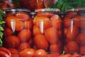 Солодкі мариновані помідори на зиму без стерилізації