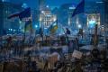 «Майдан» собирает вече против террора и автомайдан под Межигорьем