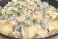 Полтавські парові галушки з грибним соусом: рецепт класичної страви української кухні