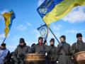 День соборности: Киевляне образовали "живую цепь" и пели патриотические песни 