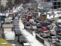 Транспортный коллапс в Киеве: столица стоит в рекордной пробке