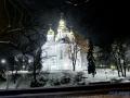 В Чернигове по-новому подсветили казацкую Екатерининскую церковь