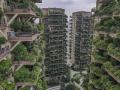 Китайский проект жилья с лесом на балконе погубили комары