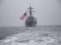 Украинские ВМС провели в Черном море тренировки с кораблями США