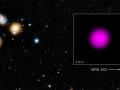 Астрономи виявили надмасивну чорну діру в карликовій галактиці