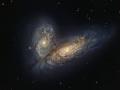 Як зливаються галактики: телескоп показав «космічного метелика»