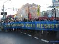 У Києві активісти вийшли на марш проти російської агресії