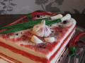 Торт из сала: в Полтаве устроили необычный праздник