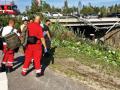 В Финляндии автобус рухнул с моста, есть погибшие 