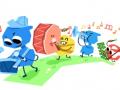 Google посвятил рисунок к Дню защиты детей 