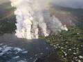 На Гавайях вулкан уничтожил курортный залив 