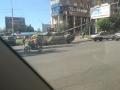 С улицы Киева эвакуировали сломавшийся танк 