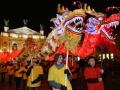 Драконы, огненное шоу и фейерверки: во Львове встретили китайский Новый год
