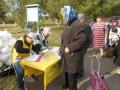 Переселенцам с инвалидностью в Святогорске Штаб Ахметова доставил продукты