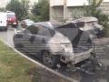У Москві спалили BMW X6 працівника Генштабу, який відповідає за військову цензуру