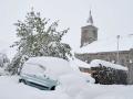  На Францию обрушился снегопад: до 40 см осадков 