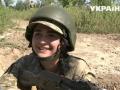 Первые украинские девушки-танкистки прошли курс молодого бойца