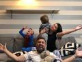 Ведущий Григорий Герман с семьей присоединился к кампании #ВчимосяВдома от UNICEF Ukraine