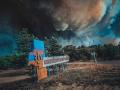 Украина в ТКГ призывает к режиму тишины на Луганщине, где горит лес