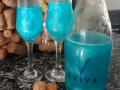 Голубое шампанское: оригинальный оттенок вашей вечеринки