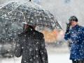 Украинцам обещают снег и дождь