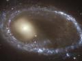 Астрономы обнаружили космическое кольцо, образованное столкновением галактик