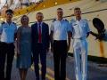 Украинские курсанты прошли стажировку на корабле НАТО