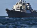 Американский эсминец USS Porter выходит из Черного моря