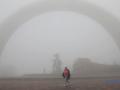 На Киев надвигается сильный туман