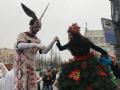 В Киеве впервые проходит новогодний парад 