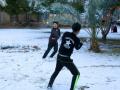 В Багдаде многие дети впервые увидели снег