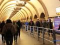 Пассажиров в киевском метро каждый день становится больше на 100 тысяч