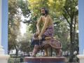 Отреставрировали старейший киевский фонтан «Самсон»