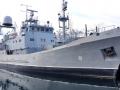 Украинский корабль-разведчик «Симферополь» в третий раз выходит в море на испытания