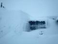 На горе Поп Иван выпало больше метра снега
