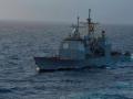 Американский ракетный крейсер «Монтерей» и эсминец «Томас Хаднер» вошли в Черное море
