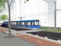 Скоростной трамвай продлят до станции метро «Дворец спорта»