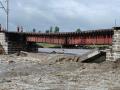 На Транссибе в России дожди «смыли» железнодорожный мост