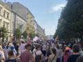 В Будапеште тысячи людей протестовали из-за закона об ЛГБТ
