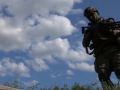 На админгранице с оккупированным Крымом тренировались десантники и резервисты