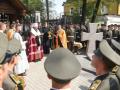 В академии СБУ открыли Козацкий крест по случаю 30-й годовщины Независимости